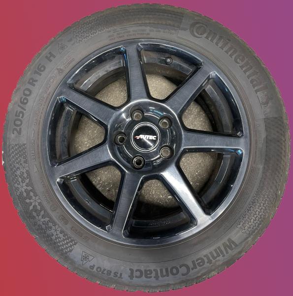 Felgen mit Winterreifen für Audi A4 Avant ab 2017 - 205/60R16